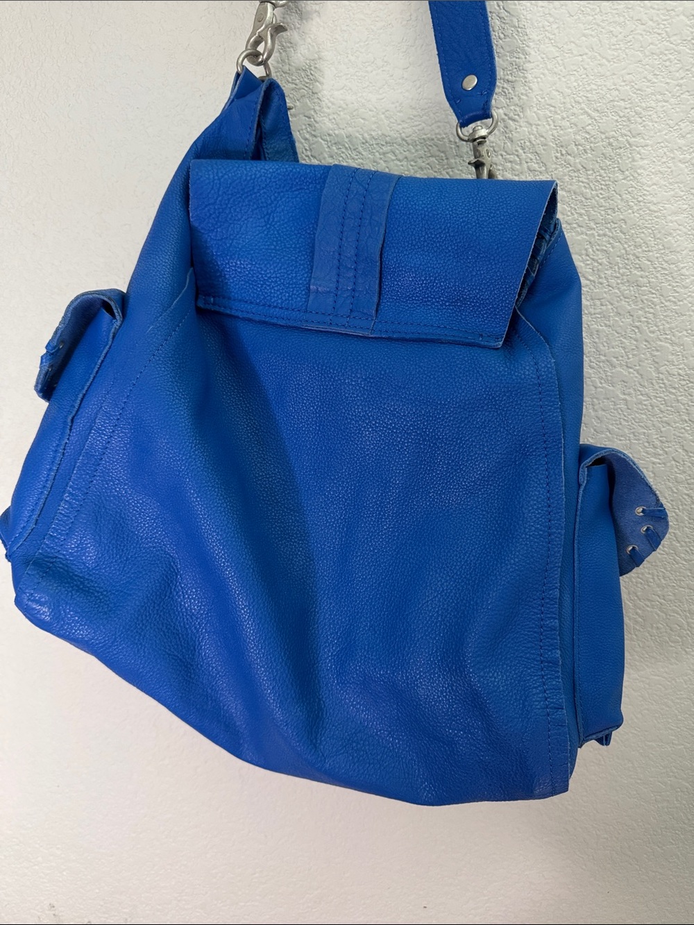 Free People - We the Free Leigh leather bag - cobalt blue - Picture 7 of 9
